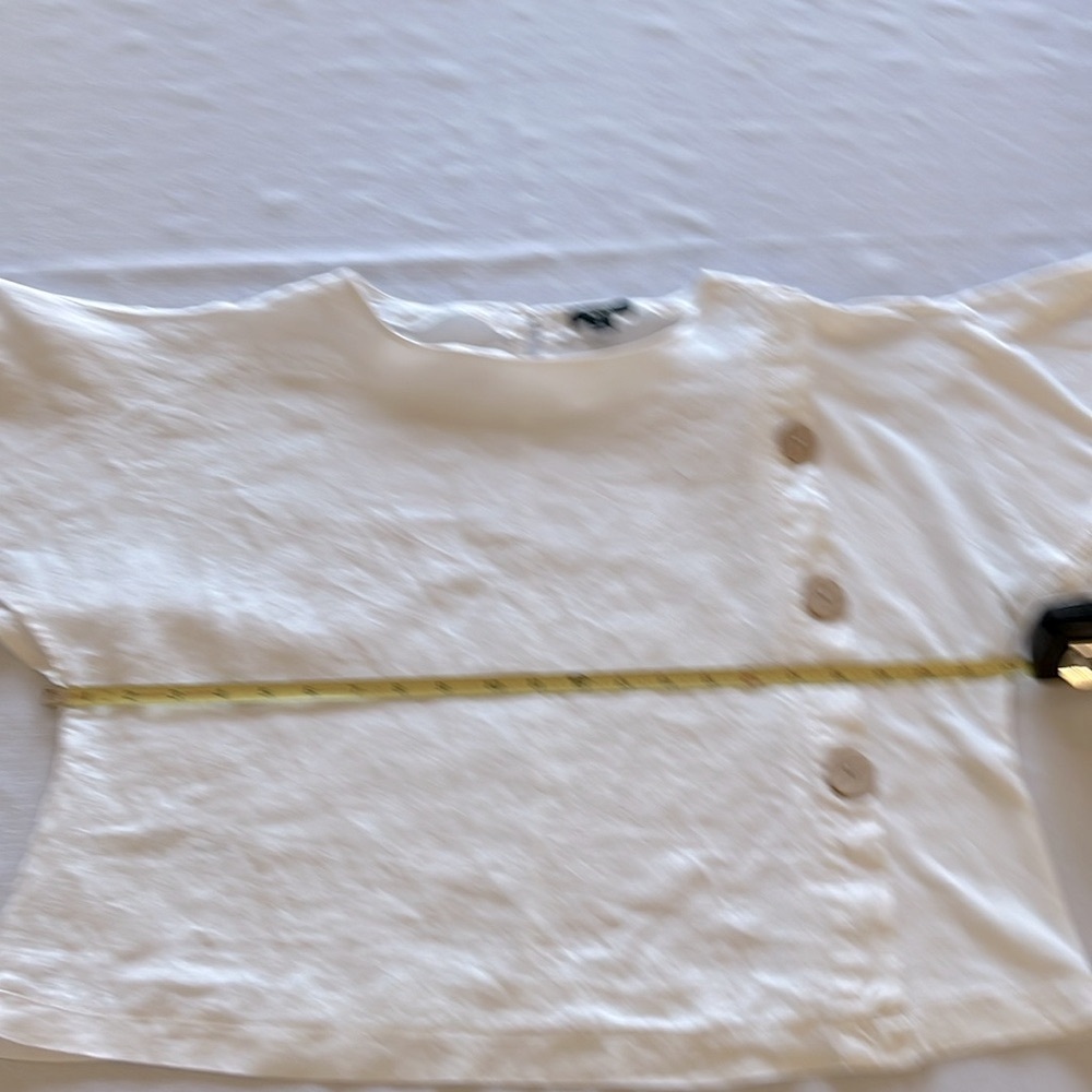 KENSIE LINEN/COTTON TOP - Picture 9 of 12